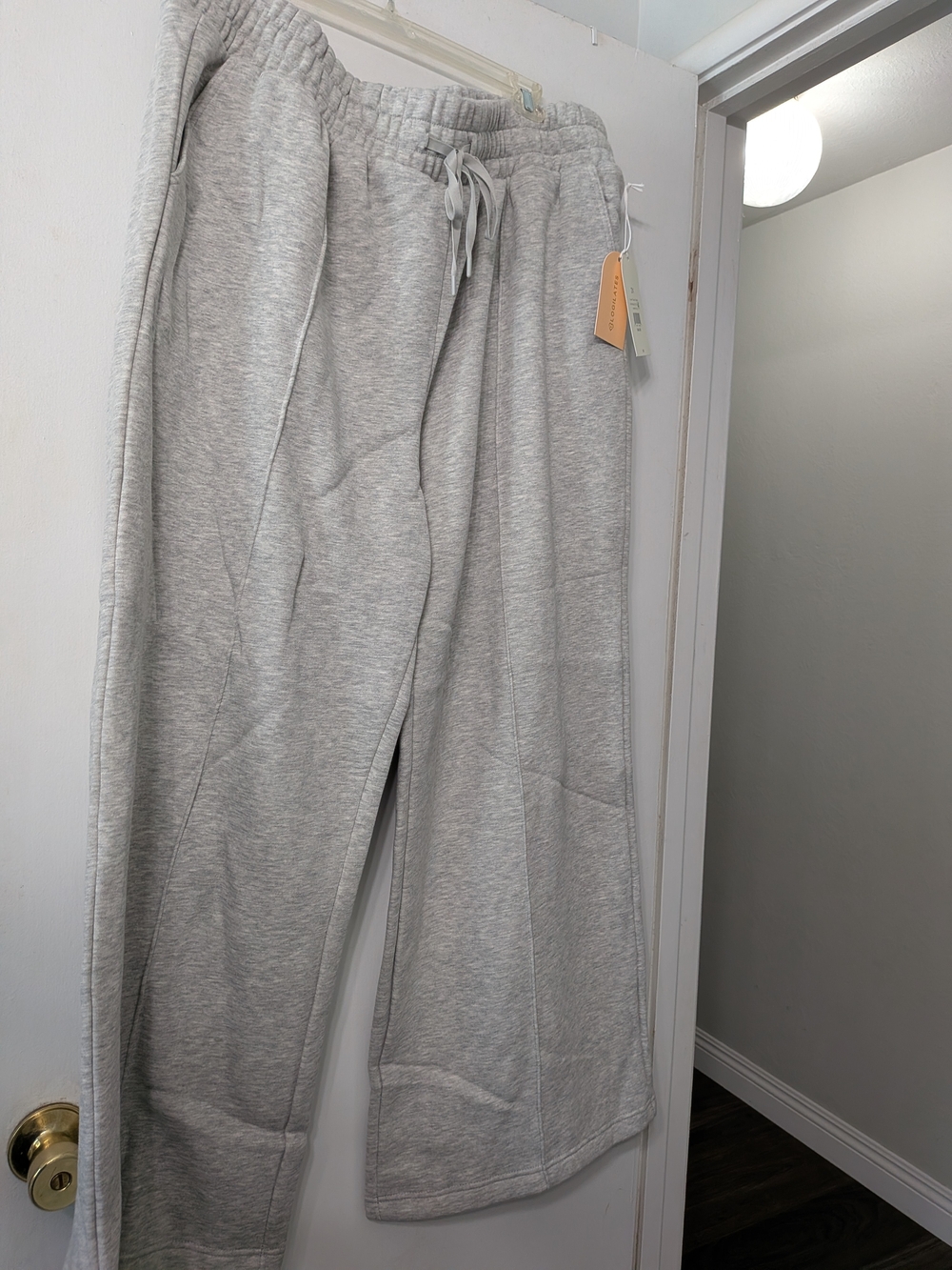 Plus Size 2X Women's Blogilates Gray Travel Trouser Sweats